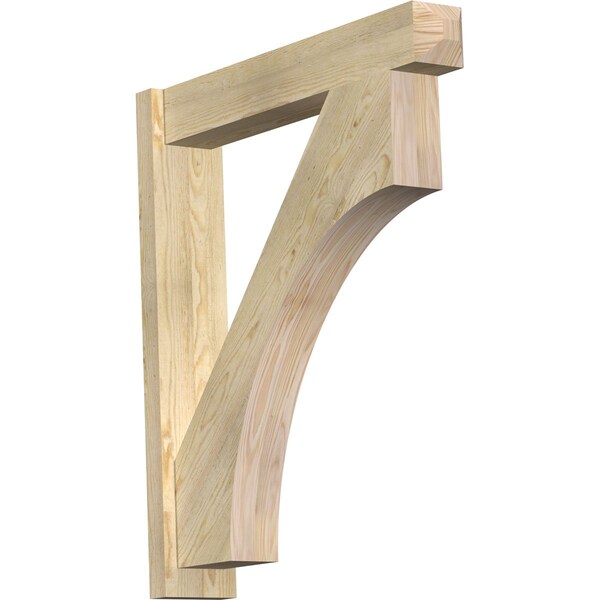 Ekena Millwork Westlake Craftsman Rough Sawn Outlooker, Douglas Fir, 6"W x 32"D x 36"H OUT06X32X36WTL04RDF - main